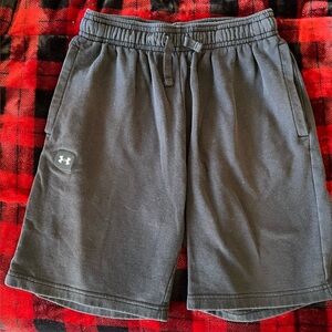 Faded Black Under Armor Men’s workout shorts size M